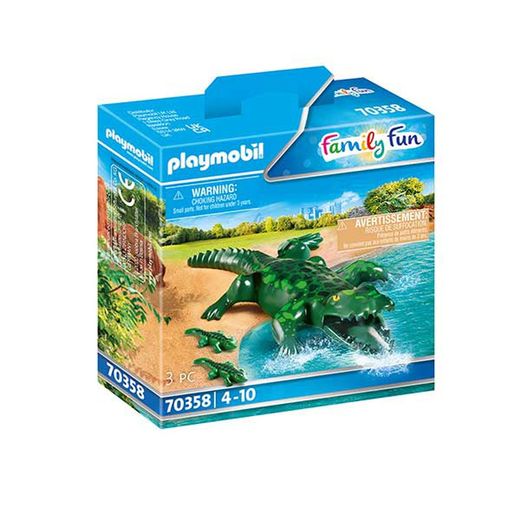 Playmobil Family Fun - Crocodile with Babies