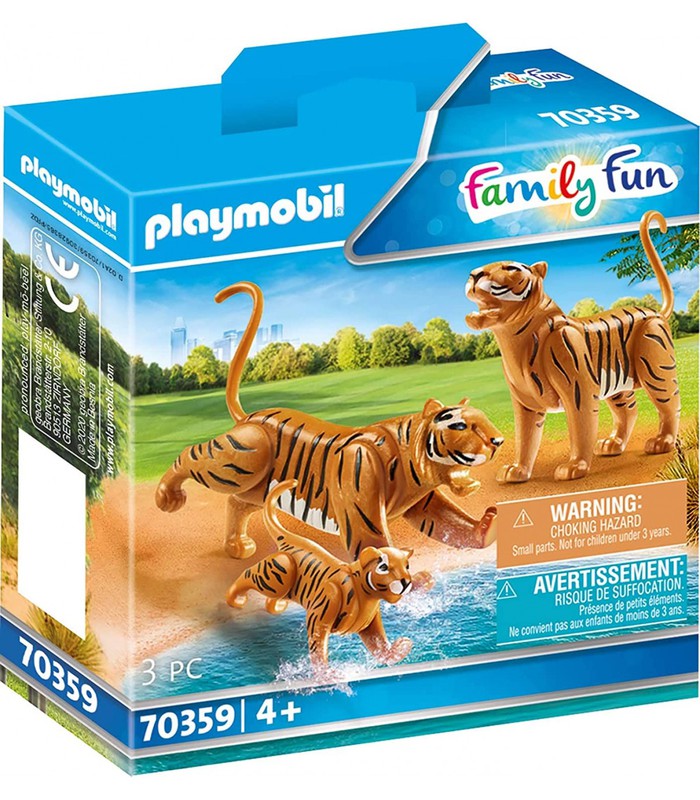 Playmobil Family Fun – Tigres con Bebé