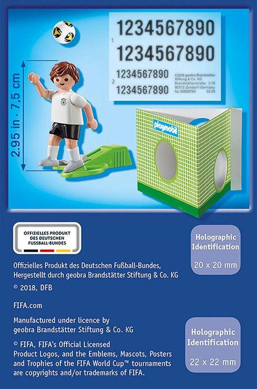 Playmobil  Football – Jugador de la selección Alemana