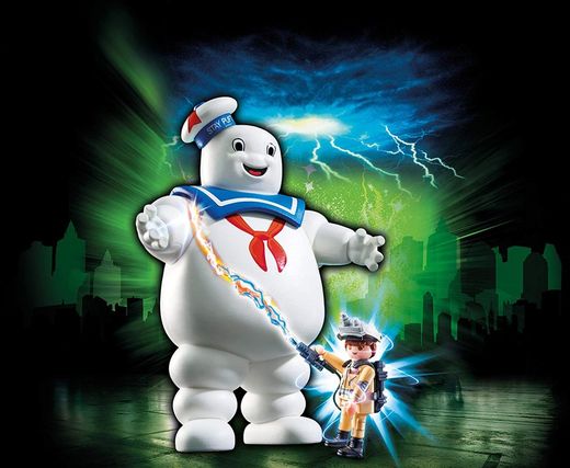 Playmobil Ghostbusters - Marshmallow and Ray Stantz