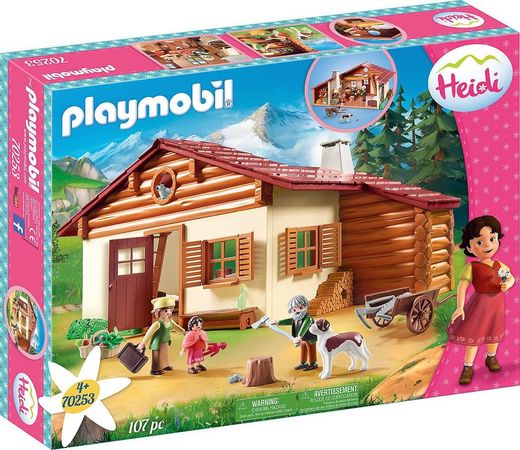 Playmobil - Heidi dans la cabane des Alpes
