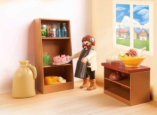 Playmobil Heidi: семейный продуктовый магазин Келлер