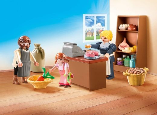 Playmobil Heidi: семейный продуктовый магазин Келлер