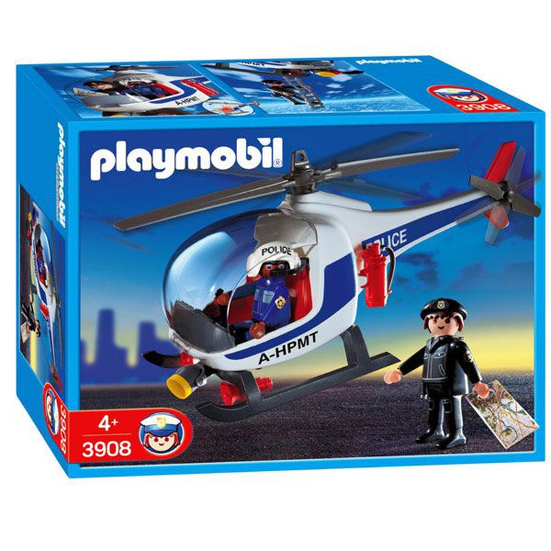 Playmobil - Hélicoptère de police — Juguetesland