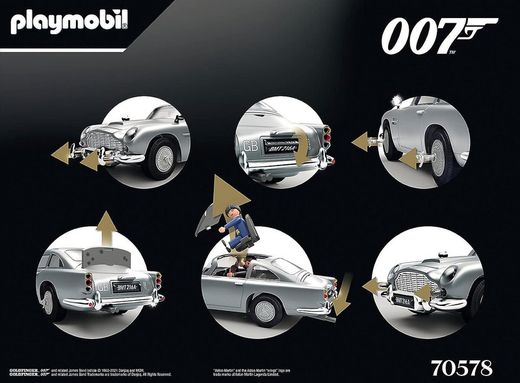 Playmobil Джеймс Бонд Aston Martin DB5 — издание Goldfinger