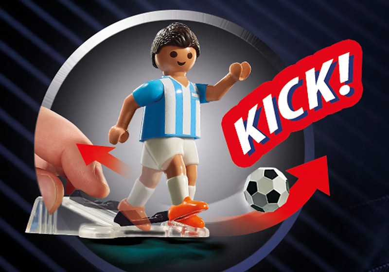 Playmobil Sports & Action 9508 pas cher, Joueur de foot Argentin
