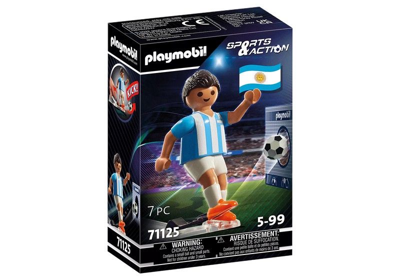Playmobil Soccer Player Argentina