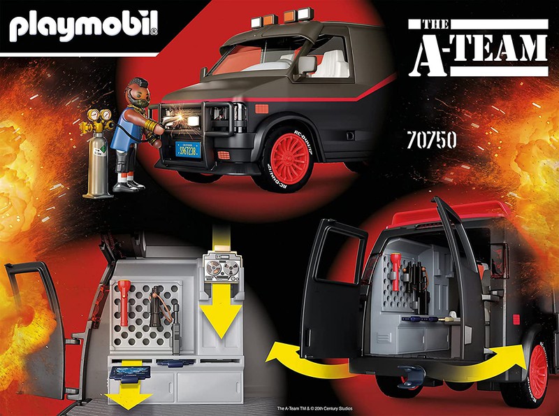 Playmobil - La furgoneta del Equipo A — Juguetesland