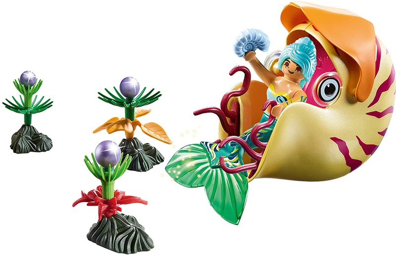 Playmobil Magic - Sirène avec Escargot de Mer — Juguetesland