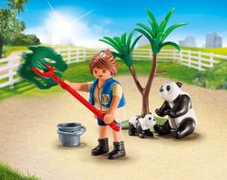 Valigetta del custode dei Panda Playmobil