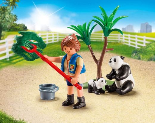 Valigetta del custode dei Panda Playmobil