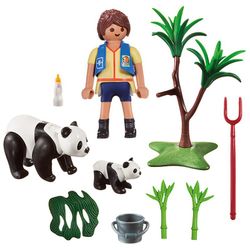 Valigetta del custode dei Panda Playmobil