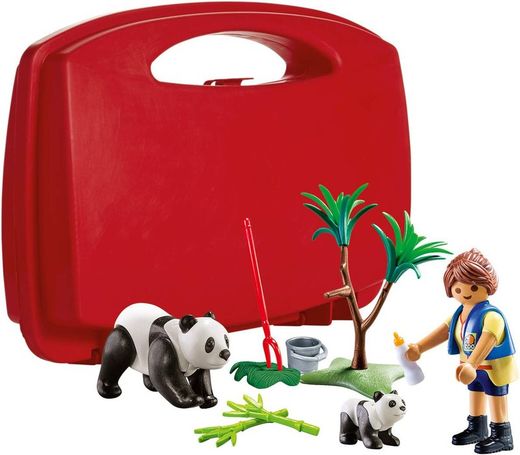 Valigetta del custode dei Panda Playmobil