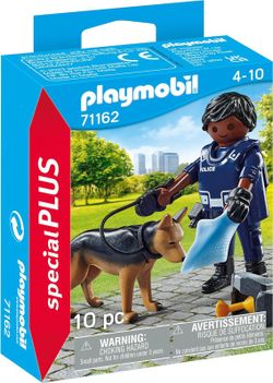 Playmobil  – Policía con perro rastreador