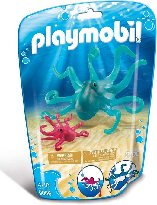 Playmobil   –   Pulpo con su Bebé