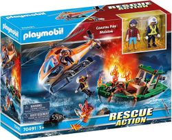 Playmobil Rescue Action Mision de Rescate Marítimo