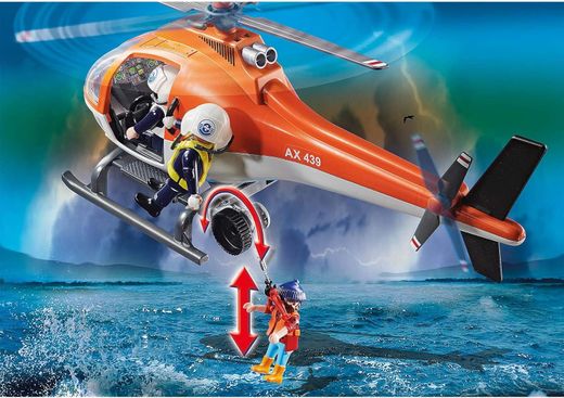 Mission de sauvetage maritime Playmobil