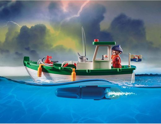 Mission de sauvetage maritime Playmobil