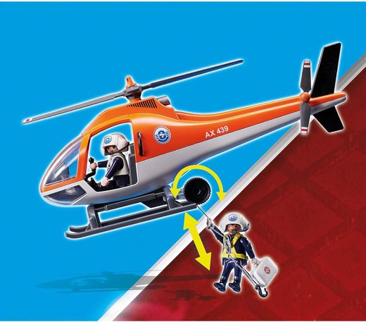 Mission de sauvetage maritime Playmobil
