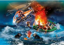 Mission de sauvetage maritime Playmobil