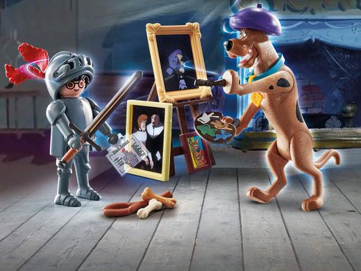 Playmobil Scooby Doo - Adventure with Black Night