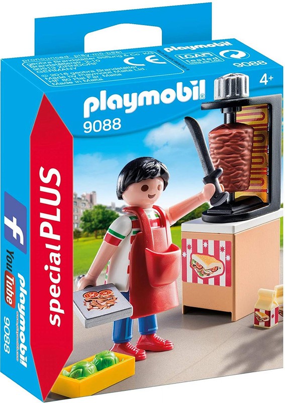 Playmobil Special Plus - Kebab Vendor —