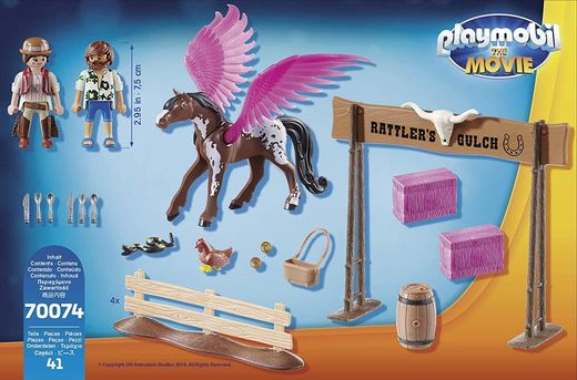Playmobil o filme - Marla, Del e Caballo com Alas