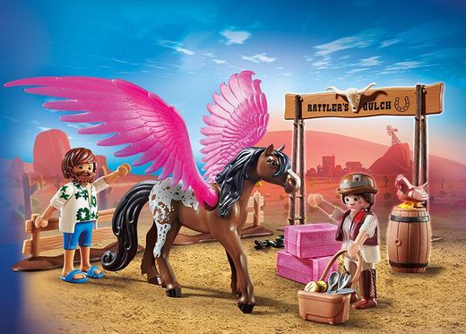 Playmobil o filme - Marla, Del e Caballo com Alas