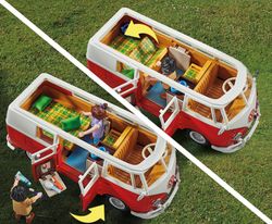 Ônibus de acampamento Playmobil Volkswagen