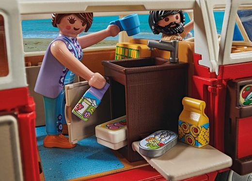 Ônibus de acampamento Playmobil Volkswagen