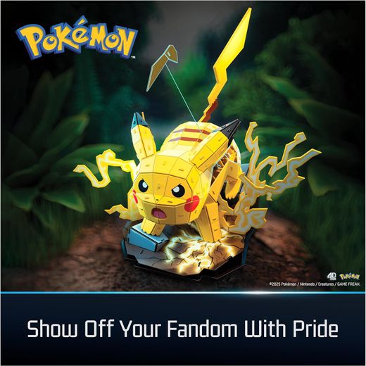 Pokémon 4D Baupuzzle Pikachu 3D