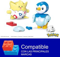 Pack de Poké Balls Mega Bloks Pokémon 2 : Topegi et Tiplouf