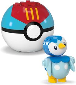 Pack de Poké Balls Mega Bloks Pokémon 2 : Topegi et Tiplouf