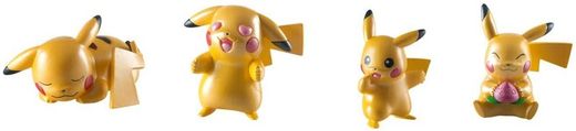 Pokemon - Set 025 Pikachu Pack 4 Figuren 20 Jahre