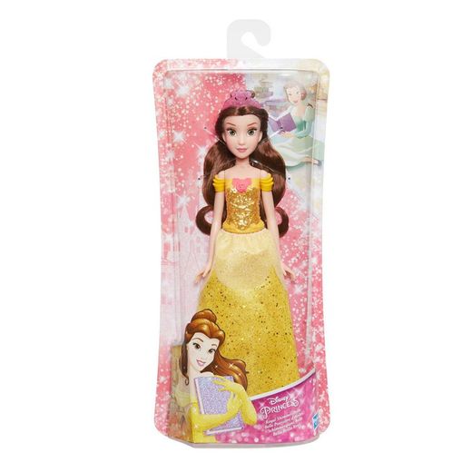 Princesas Disney - Bella - Muñeca Brillo Real