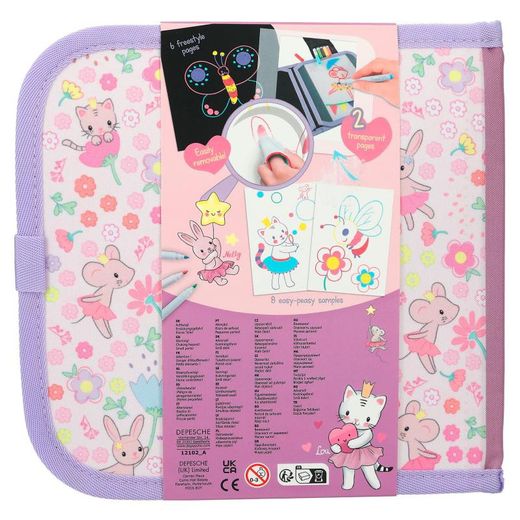 Principessa Mim - Libro dipingi e cancella