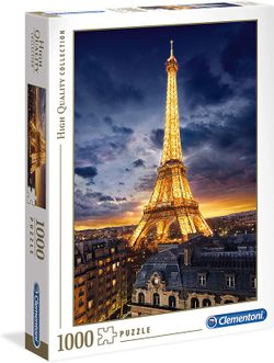 Puzzle 1000 pezzi, HQC Tour Eiffel - Clementoni