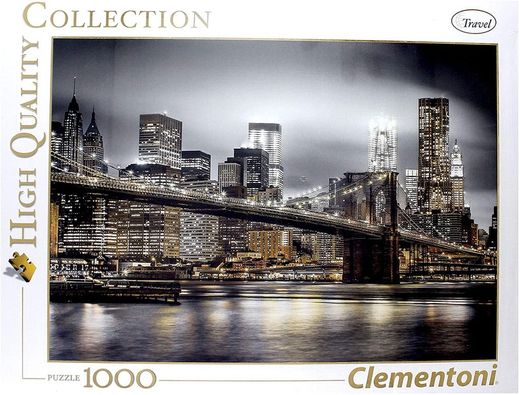 Puzzle 1000 peças, New York Skyline - Clementoni