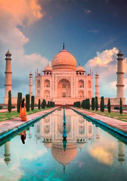 Puzzle 1500 peças - Taj Mahal - Clementoni