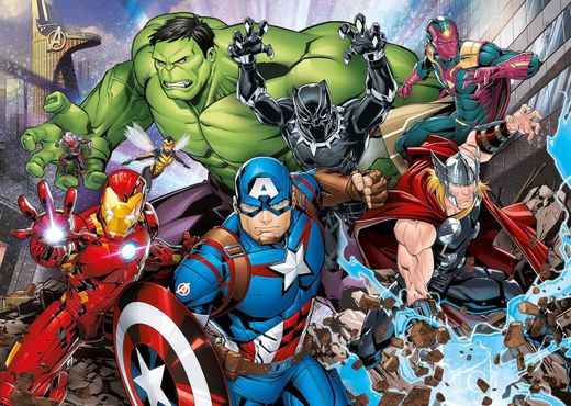 Puzzle 2 x 60 Piezas - The Avengers - Clementoni