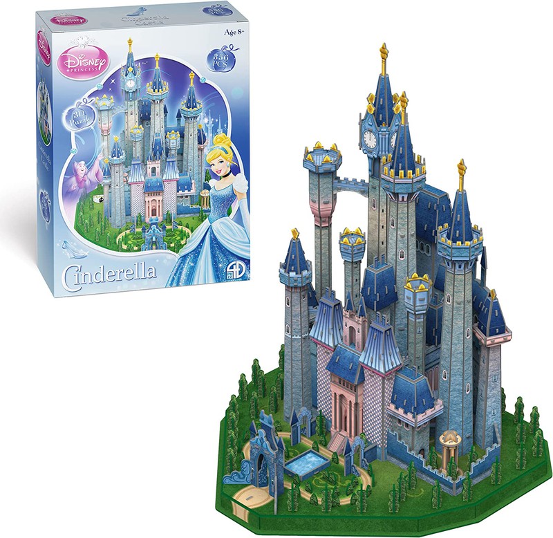 Quebra-cabeça 3D Disney - Castelo da Cinderela - Princesas Disney —  Juguetesland