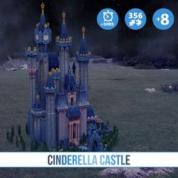 Puzzle 3D Disney – Castillo Cenicienta - Princesas Disney