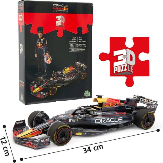 Puzzle 3D Red Bull Fórmula 1 Car