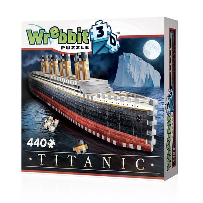 Details about   113 Pieces RMS Titanic 3D Puzzle 31.5 Inch long Building Block Christmas Gift 