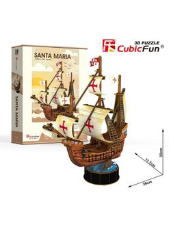 Puzzle 3D Santa Maria 113 pièces