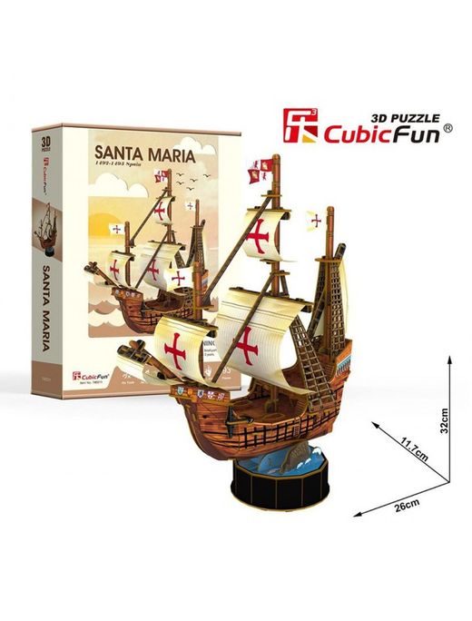 Puzzle 3D Santa Maria 113 pièces