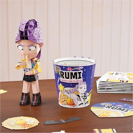 Puzzle 4D Build - K-Pop Rumi Ramen Cup - 138 Piezas
