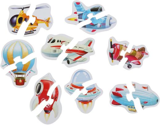 Puzzle de transport aérien pour enfants