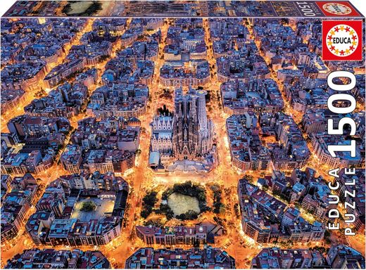 Puzzle di Barcellona 1500 pezzi