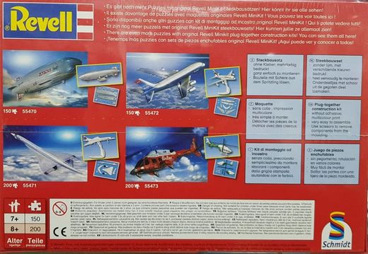 Puzzle 200 pezzi Zeepelin - Revel - Schmidt